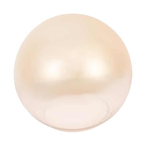 POPETPOP Glaskugel Lampenschirm Ersatz Transparent Glas Lampenschirm für Deckenleuchte Tischlampe Stehlampe Wohnzimmer Badezimmer Moderne Beleuchtung von POPETPOP