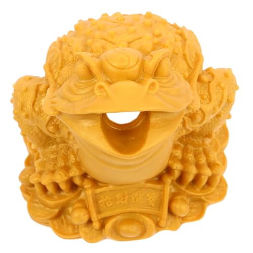 POPETPOP Goldene Kröten Ornamente Glücklicher Geldfrosch Traditionelles Chinesisches Tee -Haustier Blumentopf Frosch Spucken Sie Frosch -Tee -Haustier Aus Reichtum Lucky Money Toad Plastik POPETPOP Goldene Kröten Ornamente Glücklicher Geldfrosch Traditionelles Chinesisches Tee -Haustier Blumentopf Frosch Spucken Sie Frosch -Tee -Haustier Aus Reichtum Lucky Money Toad Plastik von POPETPOP