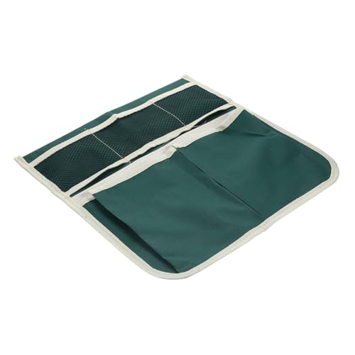 POPETPOP Große Garten Kniebank mit Werkzeugtasche aus Strapazierfähigem Multifunktionale Gartensitz Aufbewahrungstasche für Gartengeräte Praktischer Organizer für Gartenliebhaber Grün von POPETPOP