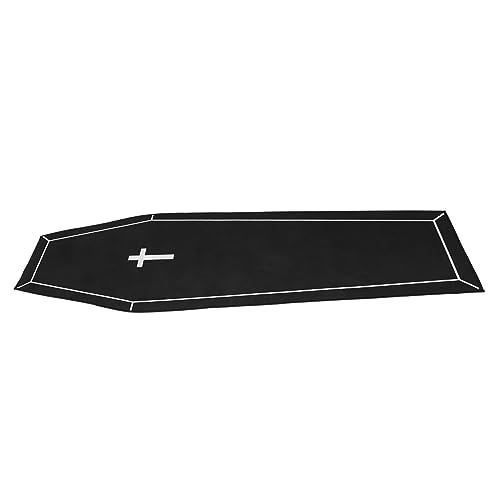POPETPOP Halloween Sargmatte rutschfeste Bodenmatte mit Einzigartigem Gothic Design für Wohnzimmer Badezimmer Eingangsbereich Waschbar Wiederverwendbar POPETPOP Halloween Sargmatte rutschfeste Bodenmatte mit Einzigartigem Gothic Design für Wohnzimmer Badezimmer Eingangsbereich Waschbar Wiederverwendbar von POPETPOP