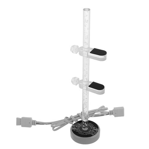 POPETPOP Halterung Für Grafikkarten-gpu Mit Integrierten Argb-LEDs Gpu-Montage Für Bessere Kühlung Acrylmaterial Für Langlebigkeit Synchronisation Mit von POPETPOP