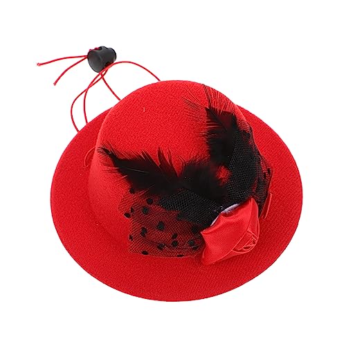 POPETPOP Hundehut Für Welpen Dekorativer Bowlerhut Für Haustiere Verschleißfester Hundehut Aus Hochwertigem Denim Bequemer Hunde Und Kätzchen POPETPOP Hundehut Für Welpen Dekorativer Bowlerhut Für Haustiere Verschleißfester Hundehut Aus Hochwertigem Denim Bequemer Hunde Und Kätzchen von POPETPOP