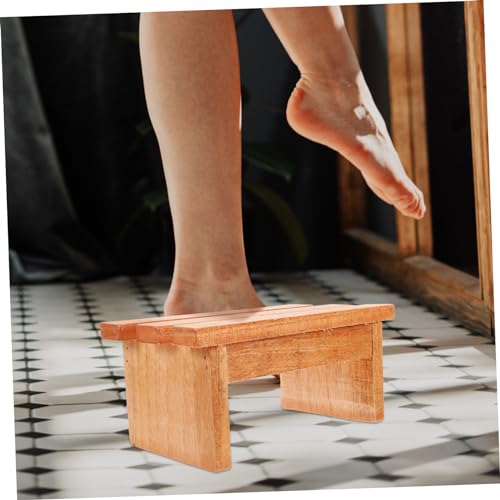 POPETPOP Holz Fußstütze für Bad und Sauna Robustes Tragbares Fußhocker Bank rutschfest Langlebig Vielseitig Einsetzbar für Wohnzimmer Badezimmer Schlafzimmer und Wellnessbereiche POPETPOP Holz Fußstütze für Bad und Sauna Robustes Tragbares Fußhocker Bank rutschfest Langlebig Vielseitig Einsetzbar für Wohnzimmer Badezimmer Schlafzimmer und Wellnessbereiche von POPETPOP
