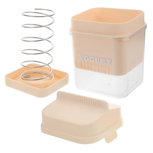 POPETPOP Joghurtsieb Maschine zur Herstellung von Sojamilch Joghurt-Küchenfilter Joghurt Haushaltsfilter Joghurtbereiter griechischer Joghurthersteller Joghurt Bildschirm Abs Beige POPETPOP Joghurtsieb Maschine zur Herstellung von Sojamilch Joghurt-Küchenfilter Joghurt Haushaltsfilter Joghurtbereiter griechischer Joghurthersteller Joghurt Bildschirm Abs Beige von POPETPOP