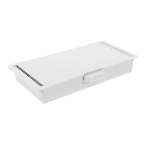 POPETPOP Kabinettspeicherbox selbstklebend unter der Schreibtischschublade Versteckte Selbstklebende Schublade unter dem Regalorganisator versteckte Schubladen Plastik Grey POPETPOP Kabinettspeicherbox selbstklebend unter der Schreibtischschublade Versteckte Selbstklebende Schublade unter dem Regalorganisator versteckte Schubladen Plastik Grey von POPETPOP