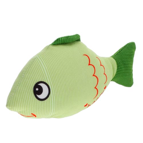 POPETPOP Katzen Plüschspielzeug Interaktives Kauspielzeug Fischform Selbstspielendes Katzenspielzeug für Kätzchen und Sicheres Material für Stundenlangen Spielspaß zu Hause POPETPOP Katzen Plüschspielzeug Interaktives Kauspielzeug Fischform Selbstspielendes Katzenspielzeug für Kätzchen und Sicheres Material für Stundenlangen Spielspaß zu Hause von POPETPOP