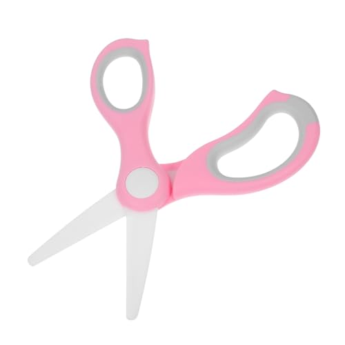 POPETPOP Keramik Babynahrungsschere mit Schutzkappe Ergonomischer Griff Verschleißfeste Klingen Sicherer Babyschneider für Fleisch Gemüse Obst Nudeln Tragbar Hygienisch Langlebig POPETPOP Keramik Babynahrungsschere mit Schutzkappe Ergonomischer Griff Verschleißfeste Klingen Sicherer Babyschneider für Fleisch Gemüse Obst Nudeln Tragbar Hygienisch Langlebig von POPETPOP