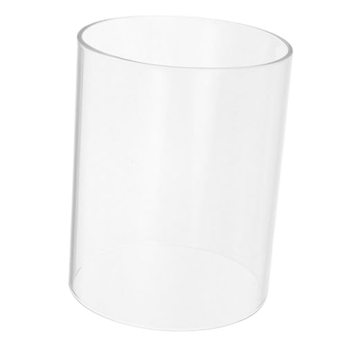 POPETPOP 1stück Transparentes Kerzenhalter Mit Wind Und Staubschutz Hochborosilikatglas Für Tischdeko Und Votivkerzen von POPETPOP
