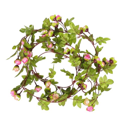 POPETPOP 2.3m Künstliche Rosenranken Aus Seide Für Hochzeiten Und Wohnraumdekoration Realistische Farbenfrohe Blumen Für Stilvolle Akzente Ihrem Zuhause POPETPOP 2.3m Künstliche Rosenranken Aus Seide Für Hochzeiten Und Wohnraumdekoration Realistische Farbenfrohe Blumen Für Stilvolle Akzente Ihrem Zuhause von POPETPOP