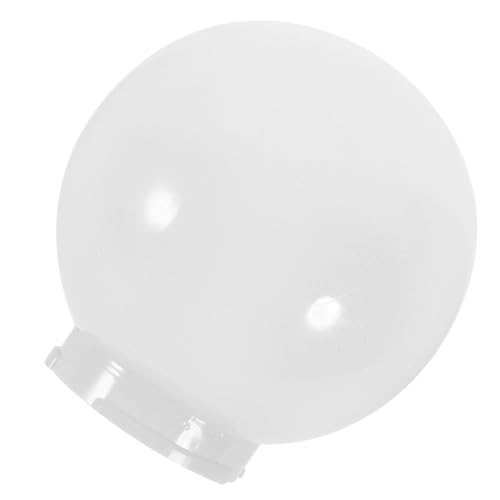 POPETPOP Acryl Kugel Lampenschirm Für Außenbereich Wetterfeste Wandlampe Mit Elegantem Design Als Lampenabdeckung Für Garten Und Terrasse von POPETPOP