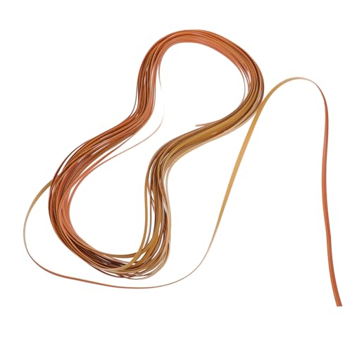 POPETPOP Kunststoff Rattan Reparaturset PE Material Flaches Geflecht für DIY Möbelreparatur Balkonstuhl Sofa Tisch Geeignet Gelb Farbverlauf POPETPOP Kunststoff Rattan Reparaturset PE Material Flaches Geflecht für DIY Möbelreparatur Balkonstuhl Sofa Tisch Geeignet Gelb Farbverlauf von POPETPOP