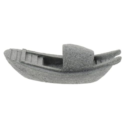 POPETPOP Mikro Landschafts Mini Boote Mini Boot Modelle Miniatur Boot Miniatur Landschaftsboot Mini Boot Figuren Puppenhaus Boote Miniatur Ornament Pulver von POPETPOP