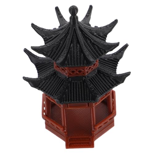 POPETPOP Miniatur -pagode Bonsai Asiatische Garten Figur Mikrolandschaft Gartenabende Dekoration Mini Pavillon Statue Aquarium Pagode POPETPOP Miniatur -pagode Bonsai Asiatische Garten Figur Mikrolandschaft Gartenabende Dekoration Mini Pavillon Statue Aquarium Pagode von POPETPOP