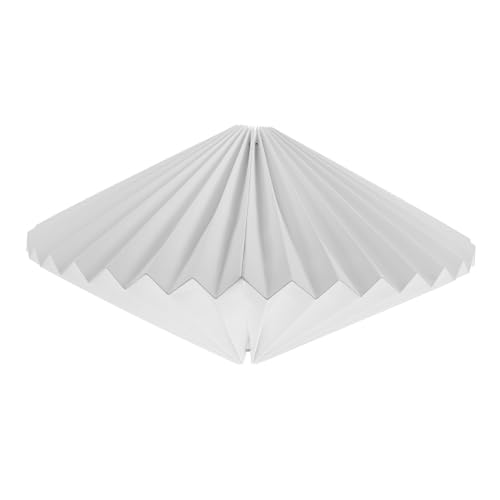 POPETPOP Moderner Origami Lampenschirm aus Faltbarer Hängelampenschirm Minimalistischer Lampenschirm für Wohnzimmer und Schlafzimmer Langlebig Geruchlos Stilvolle Pendelleuchte von POPETPOP
