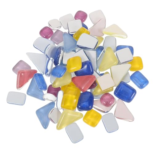 POPETPOP Mosaiksteine zum Basteln Flache Rückseite Kleine Dekorative Glasteile Langlebige DIY Materialien für Schmuck Vasen Rahmen Kreative Handwerksprojekte POPETPOP Mosaiksteine zum Basteln Flache Rückseite Kleine Dekorative Glasteile Langlebige DIY Materialien für Schmuck Vasen Rahmen Kreative Handwerksprojekte von POPETPOP