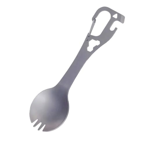 POPETPOP Multifunktionsbesteck für Camping Tragbarer Spork mit Flaschenöffner und für Outdoor Aktivitäten Reisen und Schule Robust und Ergonomisch POPETPOP Multifunktionsbesteck für Camping Tragbarer Spork mit Flaschenöffner und für Outdoor Aktivitäten Reisen und Schule Robust und Ergonomisch von POPETPOP