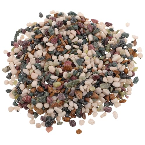 POPETPOP Natürlicher Aquariumkies für Aquarien Dekorative Flusssteine für Pflanzen für Kleine Aquarien Langlebig und Platzsparend eine Ruhige Wasserumgebung von POPETPOP
