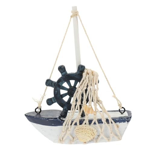 POPETPOP Holz Segelboot Modell Im Mediterranen Stil Nautische Tischdekoration Für Büro Und Zuhause Handgefertigtes Deko-objekt Aus Sicherem Naturholz Für Schlafzimmer Und Esszimmer POPETPOP Holz Segelboot Modell Im Mediterranen Stil Nautische Tischdekoration Für Büro Und Zuhause Handgefertigtes Deko-objekt Aus Sicherem Naturholz Für Schlafzimmer Und Esszimmer von POPETPOP
