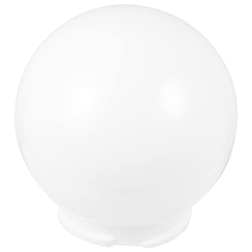 POPETPOP Outdoor Lampenschirm Rund Milchige Abdeckung für Gartenlampen Schutz für Leuchtmittel Design für Terrasse und Außenbereich POPETPOP Outdoor Lampenschirm Rund Milchige Abdeckung für Gartenlampen Schutz für Leuchtmittel Design für Terrasse und Außenbereich von POPETPOP