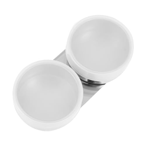 POPETPOP Pinselreinigungsbehälter mit Doppelöffnung und Deckel Multifunktional für Ölmalerei Aquarell und Farbmischung Geeignet für Wasser Lösungsmittel Praktisch und Langlebig von POPETPOP