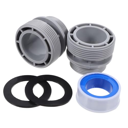 POPETPOP Pool Filter Pump Adapter Schlauchadapter Kompatibel mit Intex Sandfilterpumpen Verarbeitet Dichtungsoptimiert Installieren Poolzubehör für Poolfilteranlagen von POPETPOP