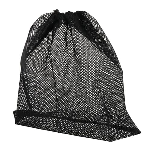 POPETPOP Pumpenfilter-Netzbeutel: 45 x 45 CM Pumpennetzbeutel - Teichpumpe Filterbeutel - Filterbeutel Aquarium mit Kordelzug für Aquarium Garten Teich von POPETPOP