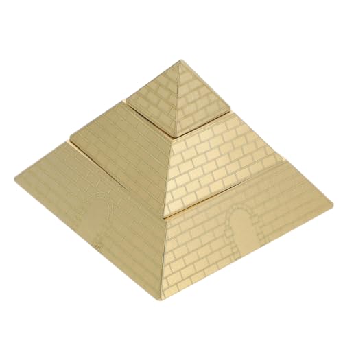 POPETPOP Brass Rotating Pyramid Statue Elegante Tischdeko Aus Messing Für Schreibtisch Wohnzimmer Und Büro Feng Shui Geschenkidee Handwerkskunst Und Vielseitige Anwendung POPETPOP Brass Rotating Pyramid Statue Elegante Tischdeko Aus Messing Für Schreibtisch Wohnzimmer Und Büro Feng Shui Geschenkidee Handwerkskunst Und Vielseitige Anwendung von POPETPOP