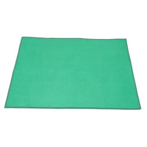 POPETPOP Quadratische Mahjong Tischmatte 70x70cm rutschfeste Geräuschreduzierende Tischdecke Für Poker Und Brettspiele Verdickte Grüne Matte Für Kartenspiele Handgeriebenes Design Für von POPETPOP