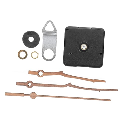 POPETPOP Quartz Uhrwerk mit Geräuschlosem Walnussholz Zeigersatz DIY Uhrwerk Ersatzteile für Wanduhren zur Reparatur und Heimwerker Uhrenbau Kompatibel mit Meisten Haushaltsuhren POPETPOP Quartz Uhrwerk mit Geräuschlosem Walnussholz Zeigersatz DIY Uhrwerk Ersatzteile für Wanduhren zur Reparatur und Heimwerker Uhrenbau Kompatibel mit Meisten Haushaltsuhren von POPETPOP
