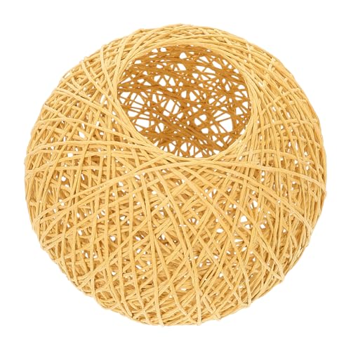 POPETPOP Rattan Lampenschirm Hängelampe Natürlich Geflochtene Deckenleuchte Lampenschirm Für Schlafzimmer Wohnzimmer Bar Dekorative Lichtschutz Abdeckung POPETPOP Rattan Lampenschirm Hängelampe Natürlich Geflochtene Deckenleuchte Lampenschirm Für Schlafzimmer Wohnzimmer Bar Dekorative Lichtschutz Abdeckung von POPETPOP