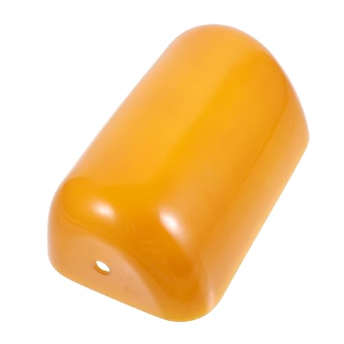 POPETPOP Retro Lampenschirm für Tischlampe Dekorativer Lampenschirm für Bankerslampe Orange und Kompakter Ersatzschirm für Stilvolle Beleuchtung POPETPOP Retro Lampenschirm für Tischlampe Dekorativer Lampenschirm für Bankerslampe Orange und Kompakter Ersatzschirm für Stilvolle Beleuchtung von POPETPOP