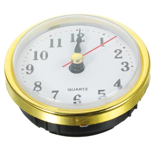 POPETPOP Retro Clock Insert Einfache Runde Uhr Mit Leisen Mechanismus Uhrkopf Für Und Tischuhren Für Wohnräume Und Bastelprojekte von POPETPOP