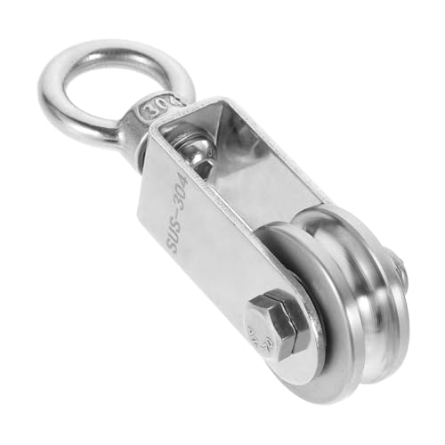 POPETPOP 1stück Heavy Duty U-Shape Seilrolle Für Von Kabel Und Seil Robuste Drehrolle Für Vielseitige Anwendungen Industrie Und Freizeit POPETPOP 1stück Heavy Duty U-Shape Seilrolle Für Von Kabel Und Seil Robuste Drehrolle Für Vielseitige Anwendungen Industrie Und Freizeit von POPETPOP