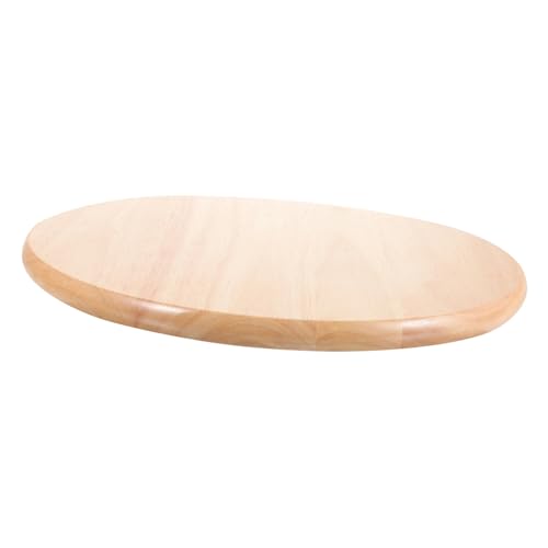 POPETPOP Runder Holzsitz Hocker Ersatz Sitzfläche Robustes Glatt und Pflegeleicht für Kantine Esszimmer Hochzeit Bankett Geeignet Langlebig und von POPETPOP