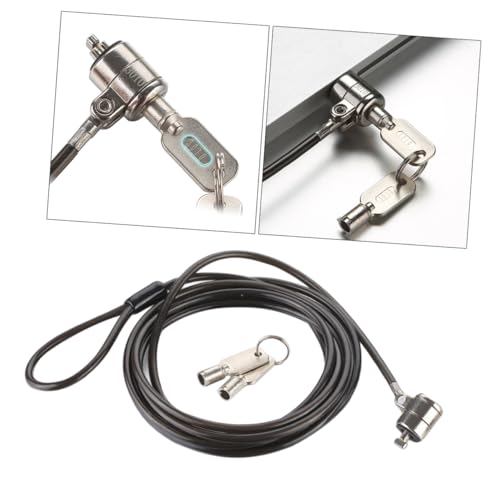 POPETPOP Tragbares Laptop Schloss Universelles Sicherheitskabel Für Notebooks Diebstahlsicher Geeignet Für Zuhause Büro Und Studentenwohnheim Aus Effektiver Schutz Vor Diebstahl Einfache POPETPOP Tragbares Laptop Schloss Universelles Sicherheitskabel Für Notebooks Diebstahlsicher Geeignet Für Zuhause Büro Und Studentenwohnheim Aus Effektiver Schutz Vor Diebstahl Einfache von POPETPOP