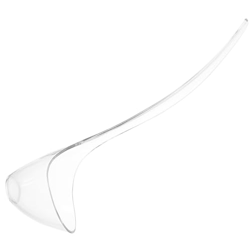 POPETPOP Schöpfkelle aus Transparent Ergonomischer Griff für Servieren von Suppen und Saucen für Restaurant Wiederverwendbar und Pflegeleicht von POPETPOP
