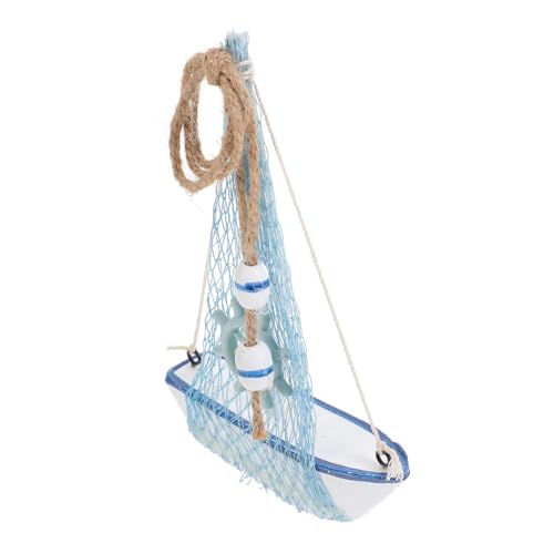 POPETPOP Segelmodell Miniatur Skulptur Statue Mini-Segelschiffe geformt Wohnaccessoires segelboot Modell mediterranes nautisches Bootsmodell Wohnkultur Boot-Verzierung Holz POPETPOP Segelmodell Miniatur Skulptur Statue Mini-Segelschiffe geformt Wohnaccessoires segelboot Modell mediterranes nautisches Bootsmodell Wohnkultur Boot-Verzierung Holz von POPETPOP