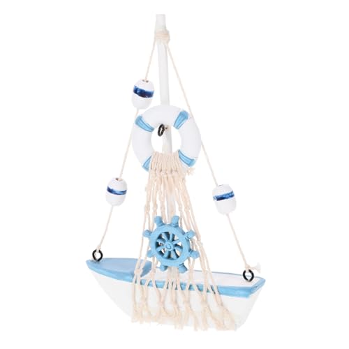POPETPOP Segelmodell Ornament Boot Nautische Hängende Dekorationen Thema Segelschiff-Ornament Mini Tischplatte Strand Küsten Geformt Modelle Seemerkonte Party Bausatz Wohnkultur Holz POPETPOP Segelmodell Ornament Boot Nautische Hängende Dekorationen Thema Segelschiff-Ornament Mini Tischplatte Strand Küsten Geformt Modelle Seemerkonte Party Bausatz Wohnkultur Holz von POPETPOP