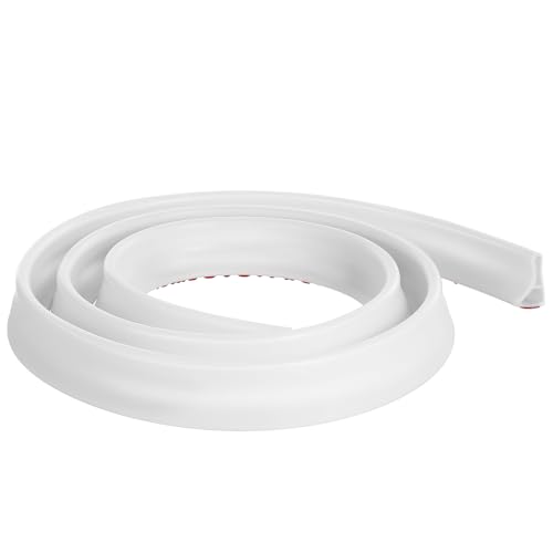 POPETPOP Selbstklebende Duschwassersperre Flexible Silikon Dichtungsstreifen Dusche Boden Wasserdamm Wasserabweisend Einfach Zuschneidbar für Badewannen duschabtrennung POPETPOP Selbstklebende Duschwassersperre Flexible Silikon Dichtungsstreifen Dusche Boden Wasserdamm Wasserabweisend Einfach Zuschneidbar für Badewannen duschabtrennung von POPETPOP