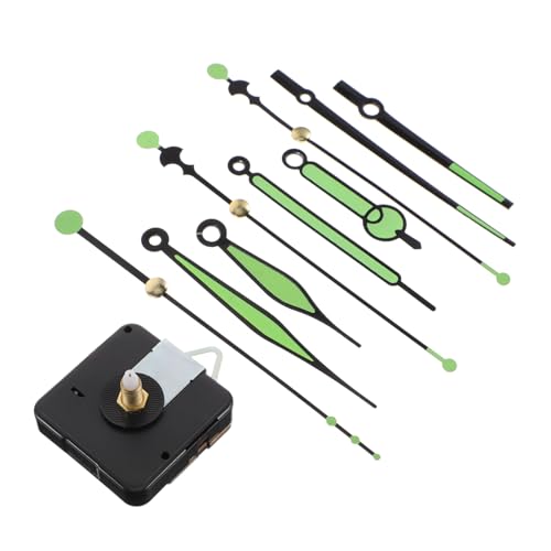 POPETPOP Silent Glow in The Dark Uhrwerk mit Leuchtenden Zeigern DIY Wanduhr Mechanismus Geeignet für Moderne Große Wanduhr Einfach zu Montieren und Dekorieren Geräuscharm Langlebig POPETPOP Silent Glow in The Dark Uhrwerk mit Leuchtenden Zeigern DIY Wanduhr Mechanismus Geeignet für Moderne Große Wanduhr Einfach zu Montieren und Dekorieren Geräuscharm Langlebig von POPETPOP