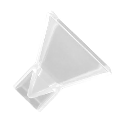 POPETPOP Silikonform Pyramide Flexibel Langlebig DIY Epoxidharz Gießform für Dekorationen Kinderspielzeug Schreibtischornamente Hochwertiges Silikonform Pyramidenform für Bastelprojekte von POPETPOP