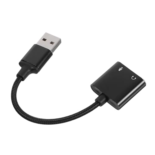 POPETPOP Externer USB-soundkartenadapter Mit Mikrofon Und Kopfhöreranschluss Audio-Kabel Für Pc Laptop Tablet Und Smartphone -and-Play Klare Klangqualität Langlebig Kompatibilität POPETPOP Externer USB-soundkartenadapter Mit Mikrofon Und Kopfhöreranschluss Audio-Kabel Für Pc Laptop Tablet Und Smartphone -and-Play Klare Klangqualität Langlebig Kompatibilität von POPETPOP