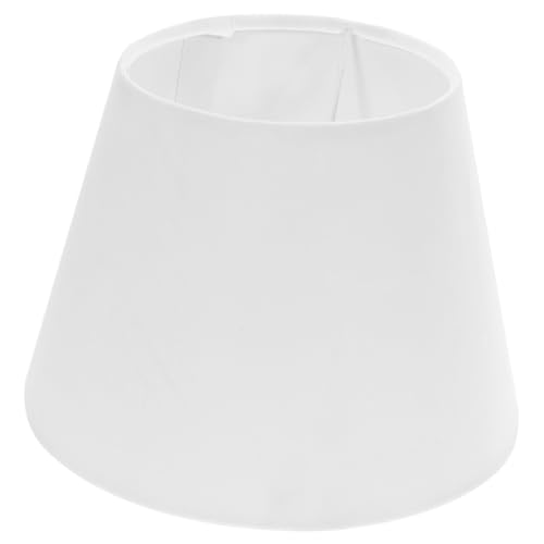 POPETPOP Stoff Lampenschirm Weiß mit Velvet Innenseite Modern für Tischlampen Wohnzimmer Schlafzimmer Dekor POPETPOP Stoff Lampenschirm Weiß mit Velvet Innenseite Modern für Tischlampen Wohnzimmer Schlafzimmer Dekor von POPETPOP