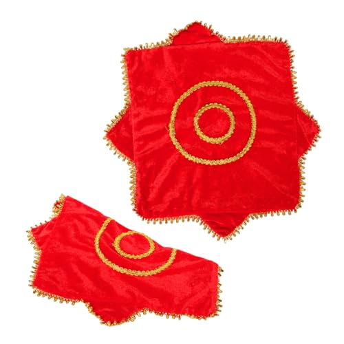 POPETPOP Tanzhandtuch aus Weichem Samt Traditionelles Yangko Errenzhuan Tanz Accessoire Kulturelles Bühnenprops für Tanzwettbewerbe und Training Kindergröße Rot mit Aufbewahrungstasche POPETPOP Tanzhandtuch aus Weichem Samt Traditionelles Yangko Errenzhuan Tanz Accessoire Kulturelles Bühnenprops für Tanzwettbewerbe und Training Kindergröße Rot mit Aufbewahrungstasche von POPETPOP
