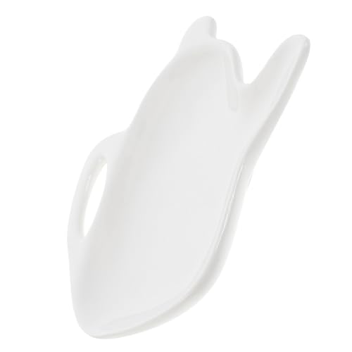POPETPOP Teebeutel Untertasse Gewürz Gericht Teebeutelhalter in Form Einer Teeparty -Tablett Teebeutel Gericht kleine Tauchschälchen Kleiner Teehalter Keramik Weiß POPETPOP Teebeutel Untertasse Gewürz Gericht Teebeutelhalter in Form Einer Teeparty -Tablett Teebeutel Gericht kleine Tauchschälchen Kleiner Teehalter Keramik Weiß von POPETPOP