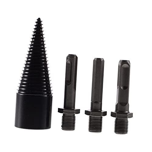 POPETPOP Teiliges Holzspalter bohrer Carbonstahl mit Titanium beschichtung Hohe Härte Hitzebeständig Geeignet für Eiche Hickory Walnuss Sycamore Kompatibel mit Bohrmaschinen Effizient und POPETPOP Teiliges Holzspalter bohrer Carbonstahl mit Titanium beschichtung Hohe Härte Hitzebeständig Geeignet für Eiche Hickory Walnuss Sycamore Kompatibel mit Bohrmaschinen Effizient und von POPETPOP