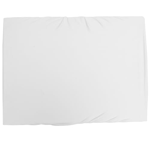 POPETPOP Tischabdeckung elastisch Tischdecke im Freien Tuch Outdoor-Tischdecke mit Schirmloch Party Stoff angepasste Tischdecken tischdecke Abdeckung Empfindliche Tischdecke Milchseide Weiß von POPETPOP