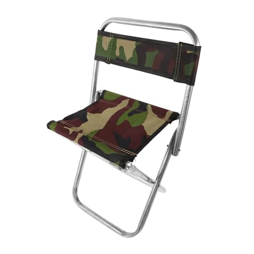 POPETPOP Tragbarer Klapphocker faltbar Klappstuhl im Freien Falten Strand Außenstuhl tragbarer Angelstuhl Klappkampenstuhl tragbar Camping Klappstuhl Angelsitz Camouflage Zufällige Farbe POPETPOP Tragbarer Klapphocker faltbar Klappstuhl im Freien Falten Strand Außenstuhl tragbarer Angelstuhl Klappkampenstuhl tragbar Camping Klappstuhl Angelsitz Camouflage Zufällige Farbe von POPETPOP