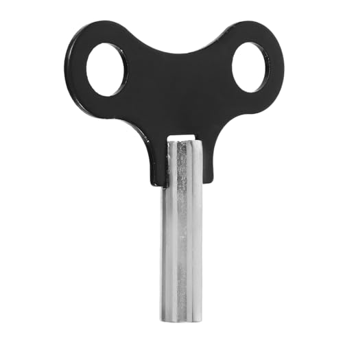 POPETPOP Uhrwerk-Werkzeug Kuckucksuhr Wicklung Aufziehschlüssel für Uhr Bausatz Uhrwerk hängendes Uhrwerk uhrenwerkzeug-Set großer Schlüssel Vintage Schloss und Schlüssel Stahl Black POPETPOP Uhrwerk-Werkzeug Kuckucksuhr Wicklung Aufziehschlüssel für Uhr Bausatz Uhrwerk hängendes Uhrwerk uhrenwerkzeug-Set großer Schlüssel Vintage Schloss und Schlüssel Stahl Black von POPETPOP
