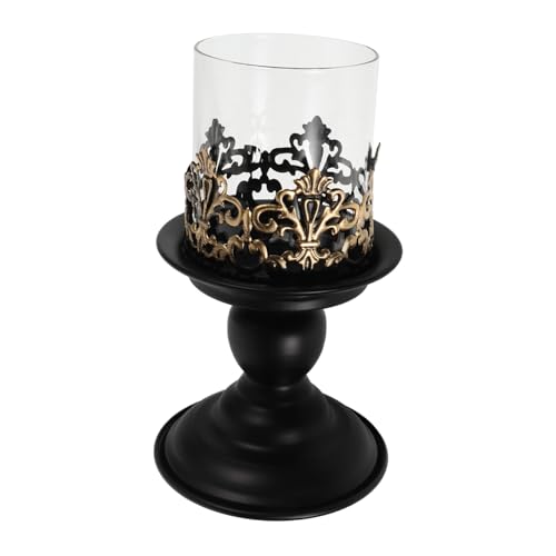 POPETPOP Retro Taper Kerzenhalter Aus Eisen Für Romantische Hochzeitsdeko Vintage Kerzenständer Für Wohnzimmer Und Esszimmer Eleganter Tischmittelpunkt Aromatherapie Geeignet von POPETPOP